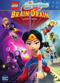Постер к фильму Lego DC Девочки-супергерои: Утечка мозгов смотреть онлайн на киного