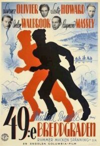 Постер к фильму 49-я параллель (1941) смотреть онлайн на киного