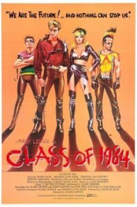 Постер к фильму Класс 1984 (1982) смотреть онлайн на киного