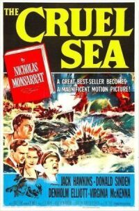 Постер к фильму Жестокое море (1953) смотреть онлайн на киного