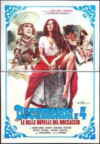 Постер к фильму Декамерон №4 — Прекрасные новеллы Боккаччо смотреть онлайн на киного