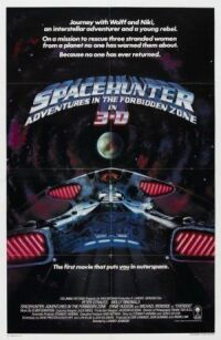 Постер к фильму Космический охотник: Приключения в запретной зоне (1983) смотреть онлайн на киного