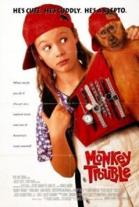 Постер к фильму Неприятности с обезьянкой (1994) смотреть онлайн на киного