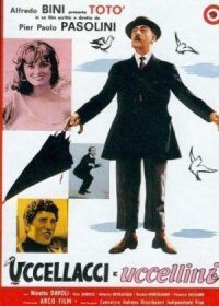 Постер к фильму Птицы большие и малые (1966) смотреть онлайн на киного