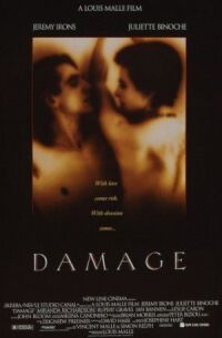 Постер к фильму Ущерб (1992) смотреть онлайн на киного