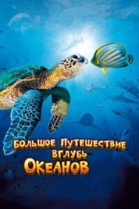 Постер к фильму Большое путешествие вглубь океанов 3D (2009) смотреть онлайн на киного