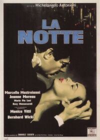 Постер к фильму Ночь (1961) смотреть онлайн на киного