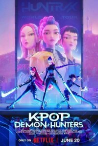 Постер к фильму Кей-поп-охотницы на демонов смотреть онлайн на киного