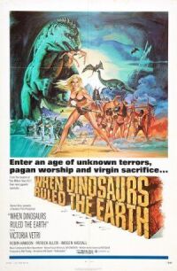 Постер к фильму Когда на земле царили динозавры (1970) смотреть онлайн на киного