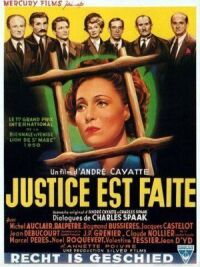 Постер к фильму Правосудие свершилось (1950) смотреть онлайн на киного